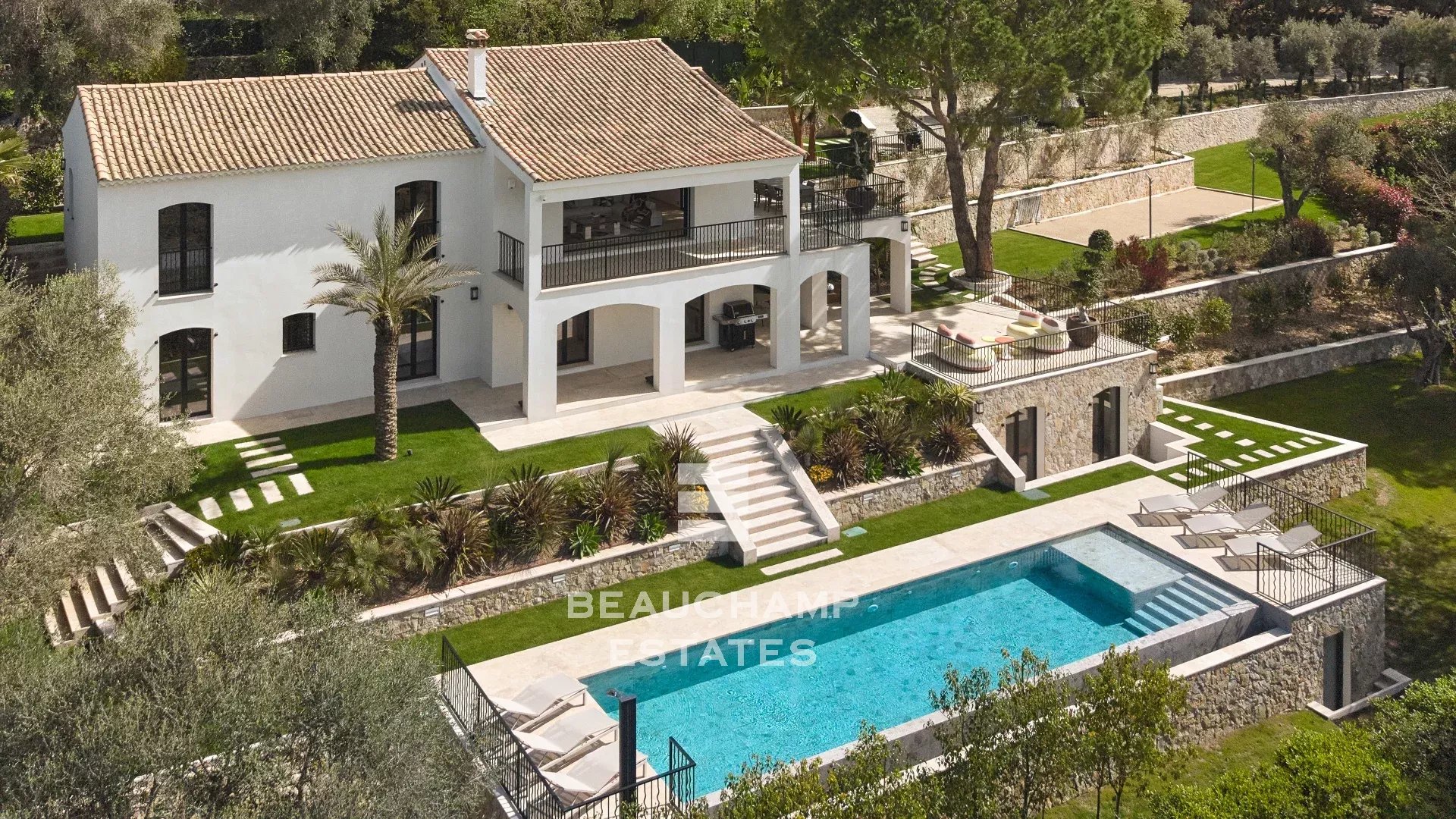 Villa contemporaine avec vue mer 5 chambres - Le Cannet