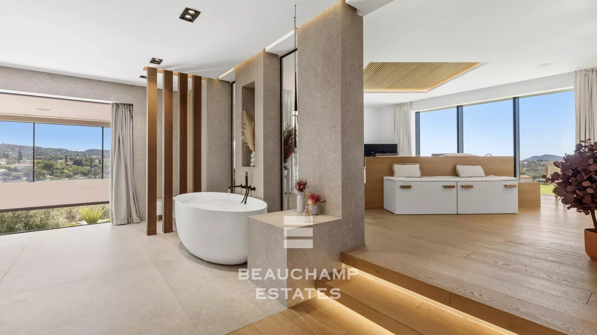 Villa contemporaine 7 chambres avec piscine – Mougins