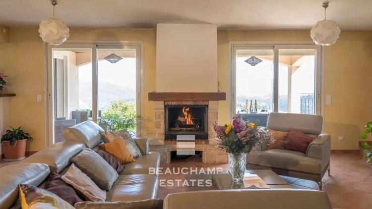 Villa provençale 3 chambres avec vue mer panoramique - Fréjus