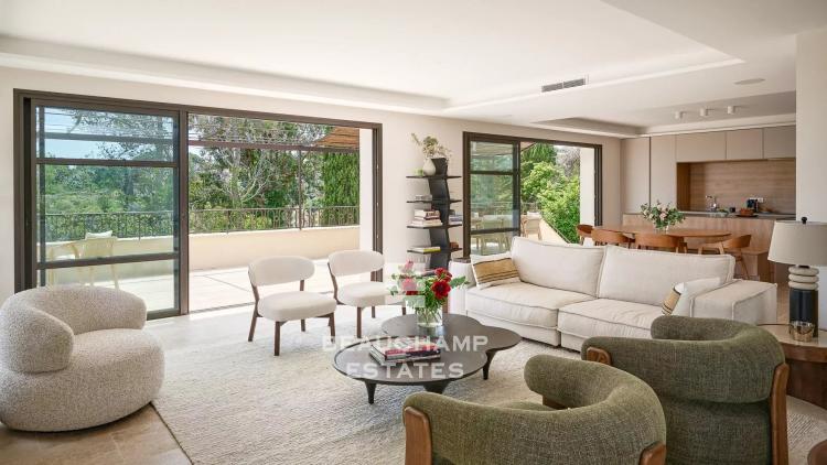 Villa néo-provençale 6 chambres avec piscine et vue mer - Super Cannes
