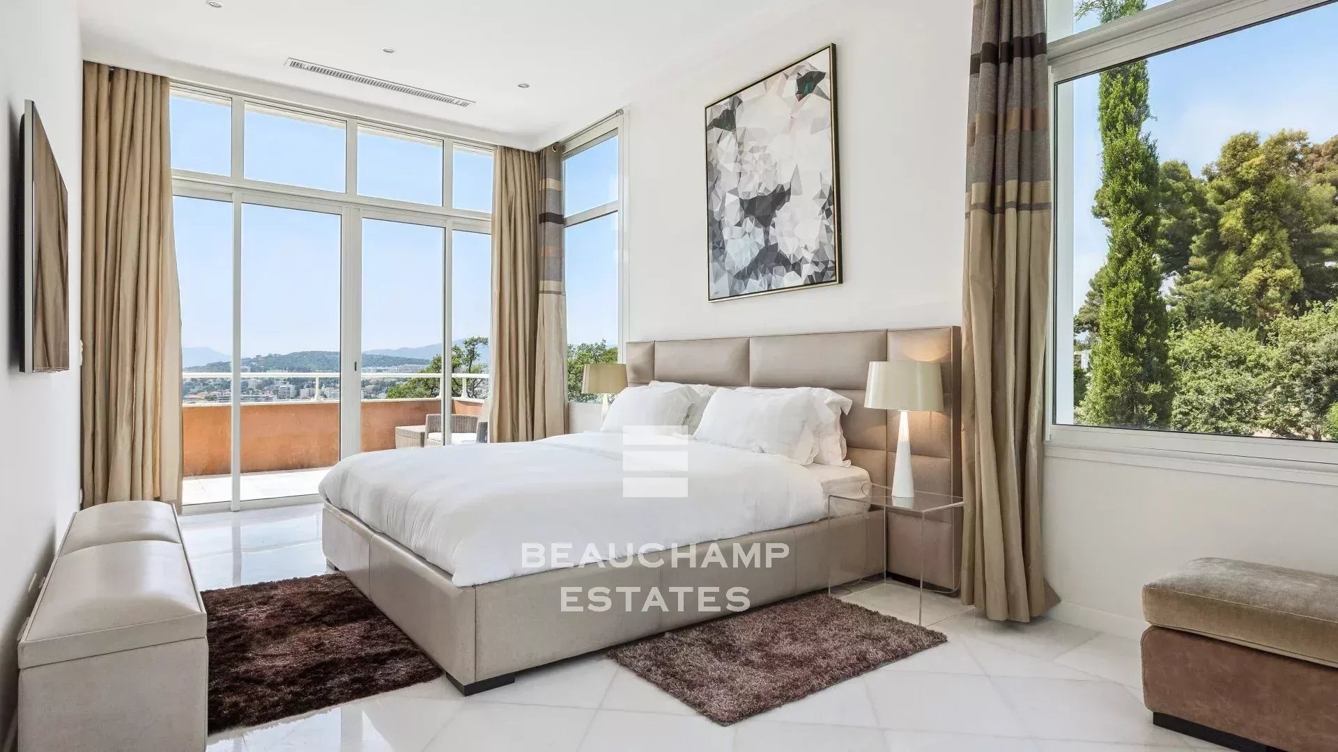 Co-Exclusivité - Villa moderne avec vue mer panoramique - Cannes Oxford