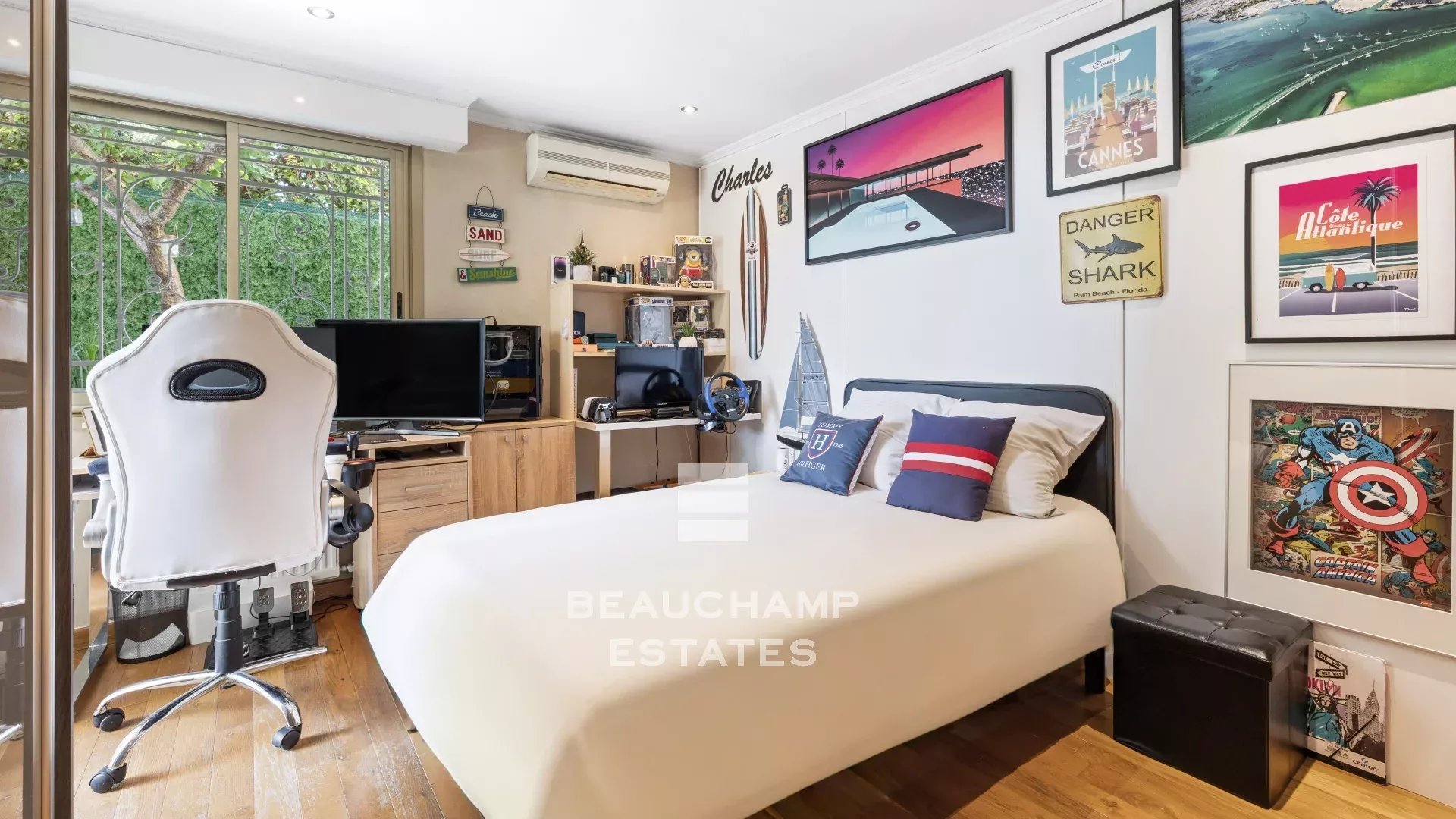 Appartement 2 chambres avec vue mer et terrasse  - Le Cannet