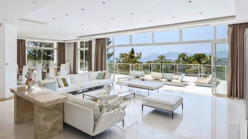 Co-Exclusivité - Villa moderne avec vue mer panoramique - Cannes Oxford