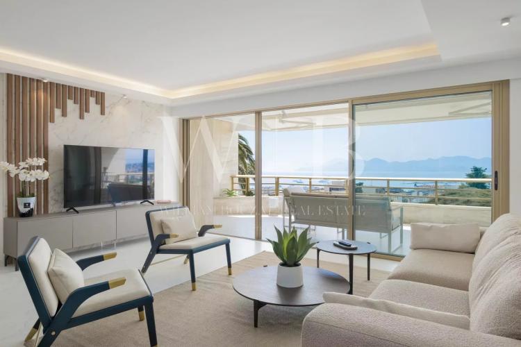 Cannes, la Californie -  Spendide 4 P + 2  P d'invités - Vue mer panoramique - Prestigieuse résidence avec piscine