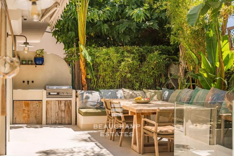 Appartement en rez-de-jardin avec piscine privative - Cannes Palm Beach