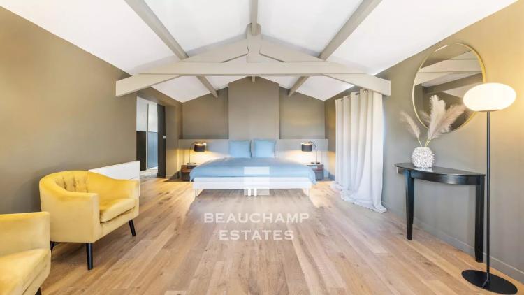 Villa meublée 5 chambres avec piscine - Golfe-Juan