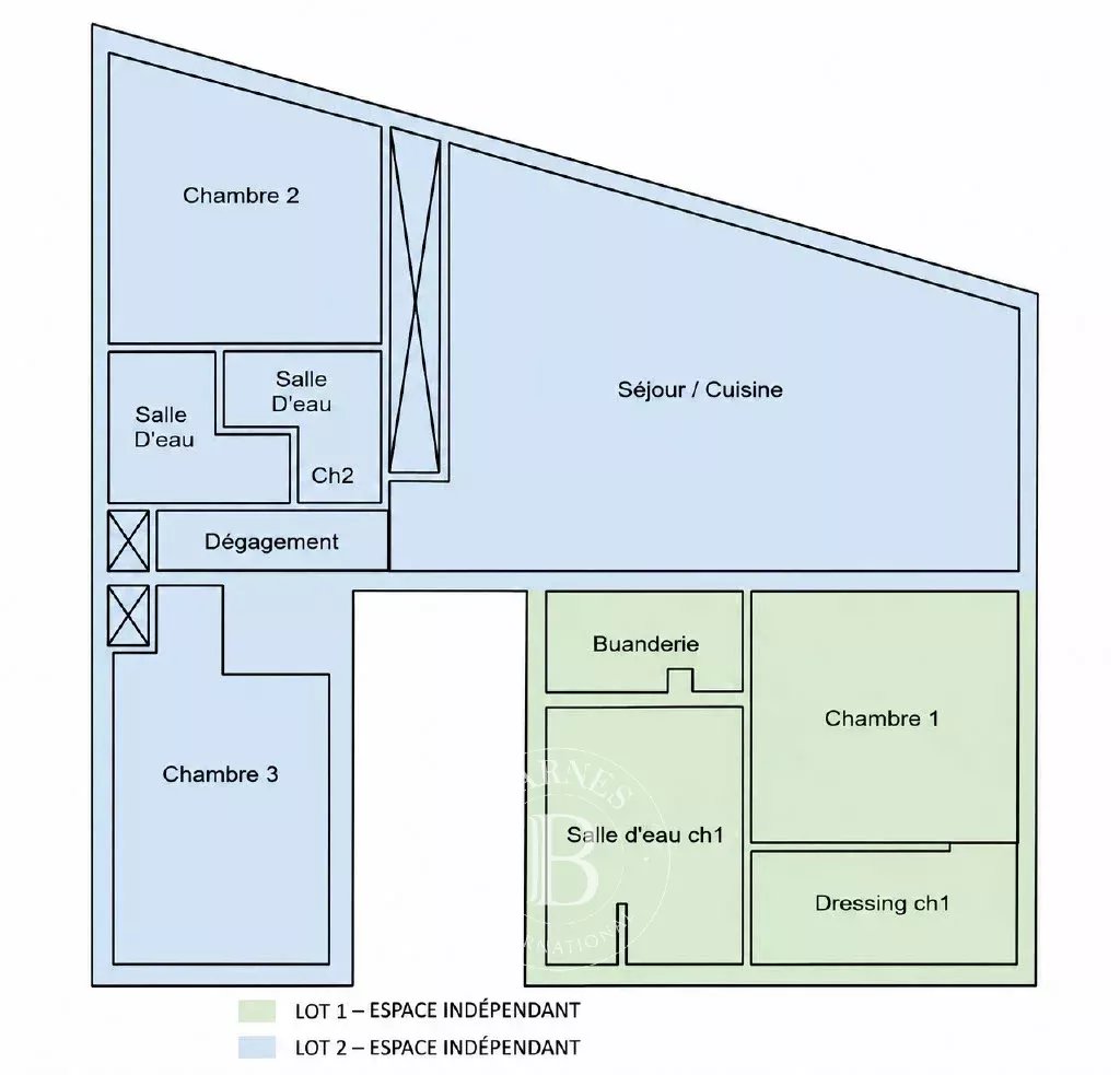 CANNES BANANE – RUE D’ANTIBES – 4 PIÈCES – FORT POTENTIEL LOCATIF