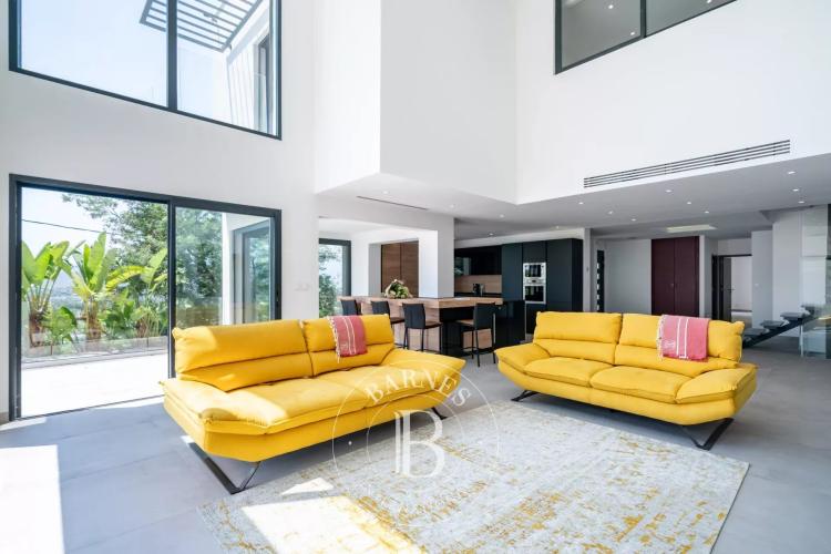 MANDELIEU LA NAPOULE - VILLA CONTEMPORAINE - VUE MER PANORAMIQUE