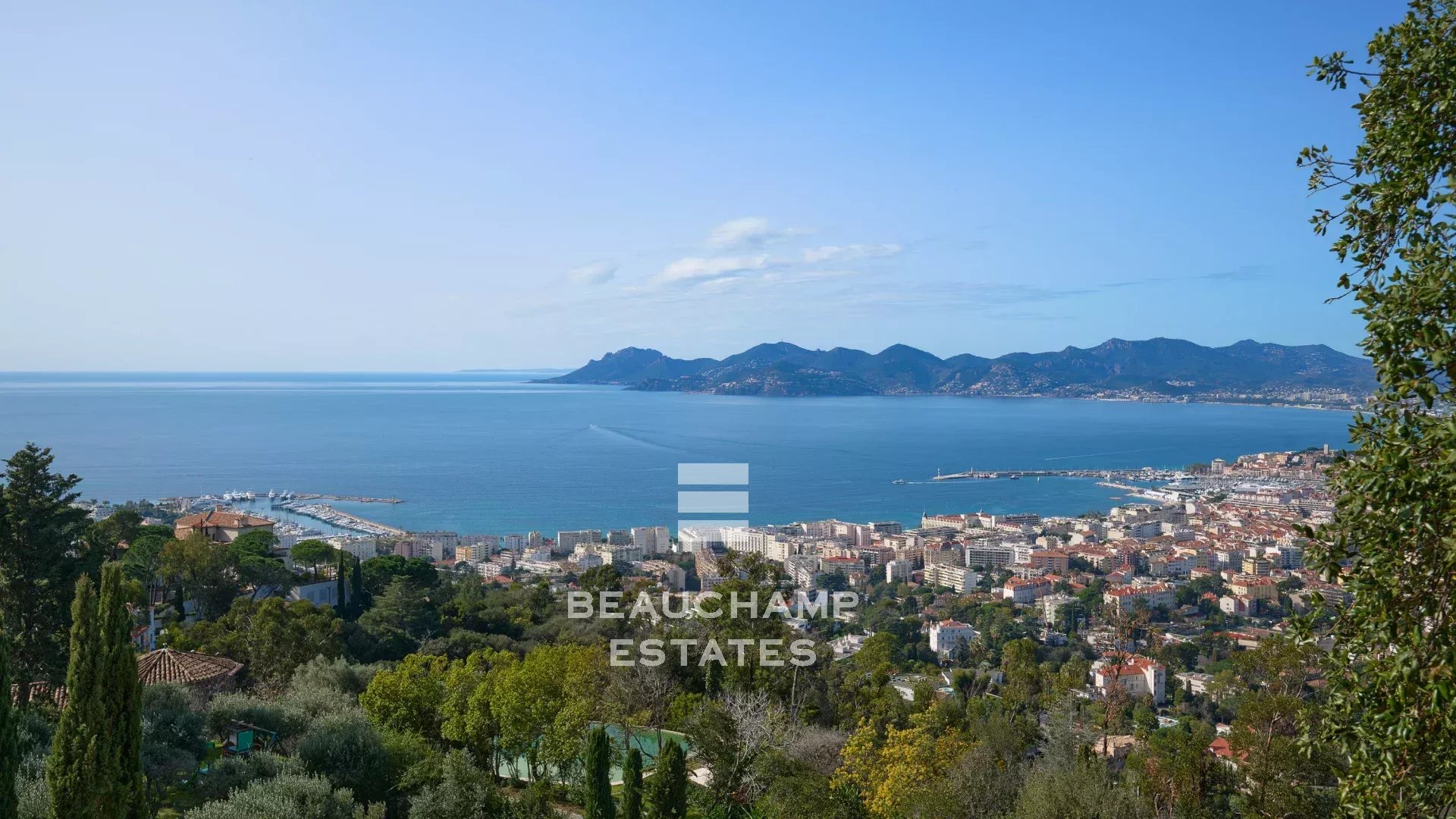 Villa vue mer panoramique - Cannes californie