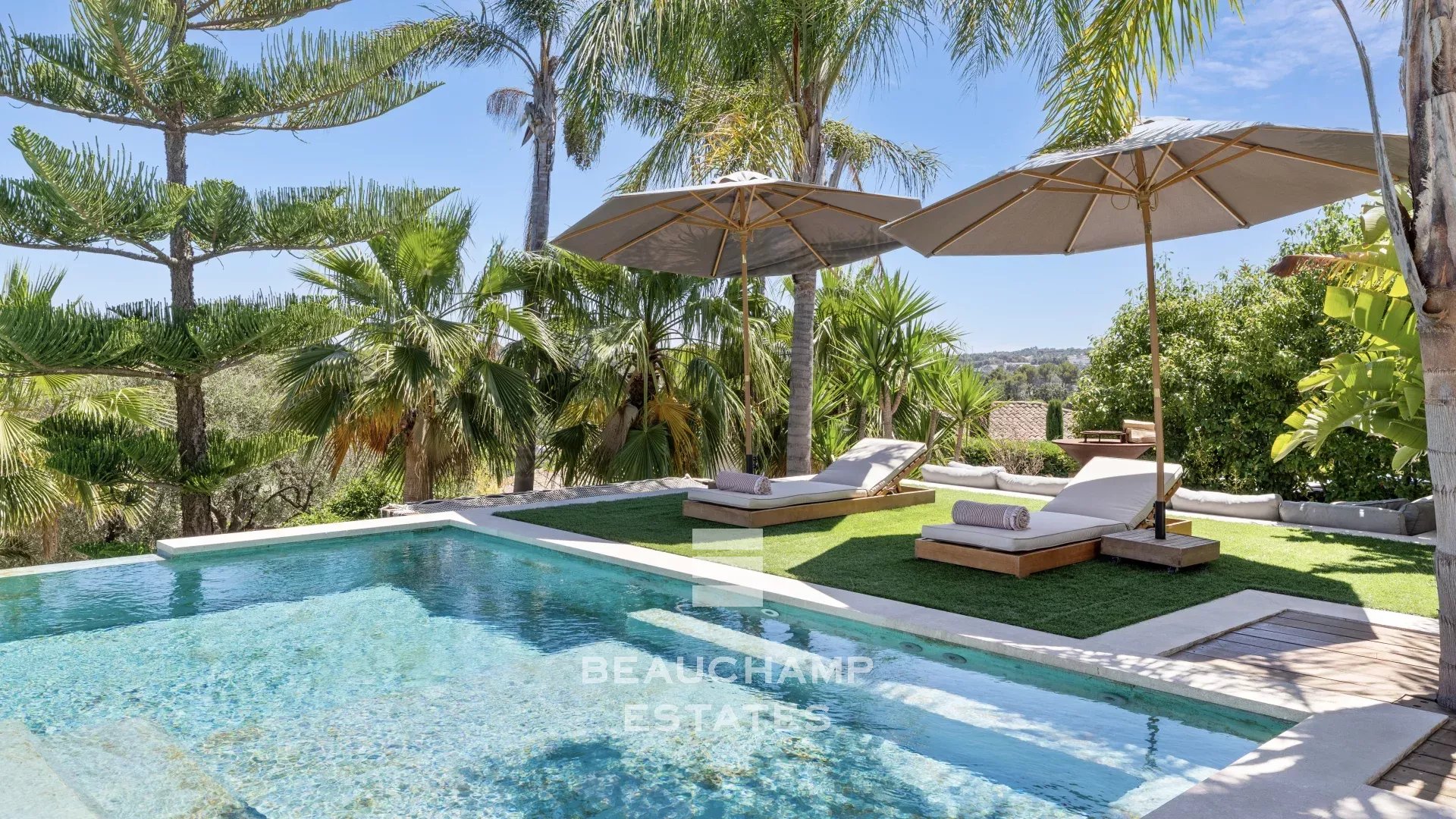 Villa contemporaine 7 chambres avec piscine – Mougins