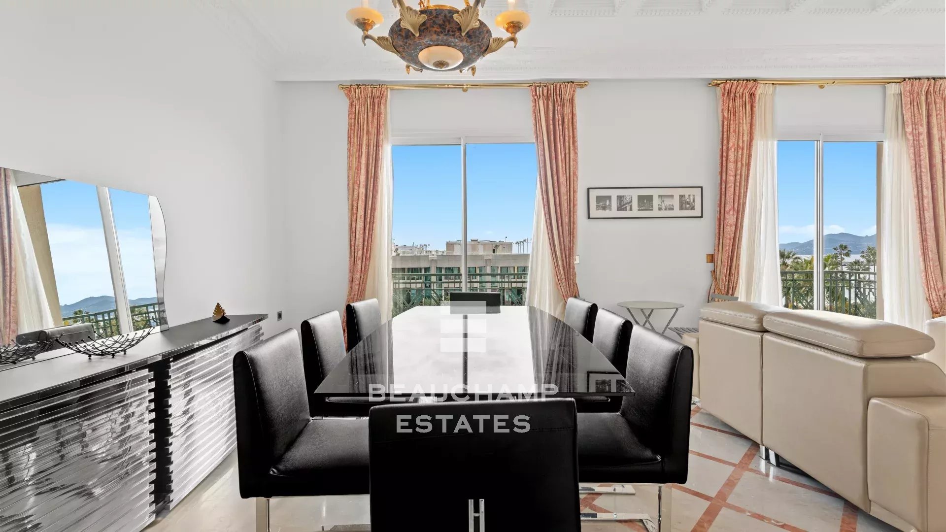 À deux pas de la Croisette – Appartement familial, Cannes, 4 chambres, volumes généreux & cave