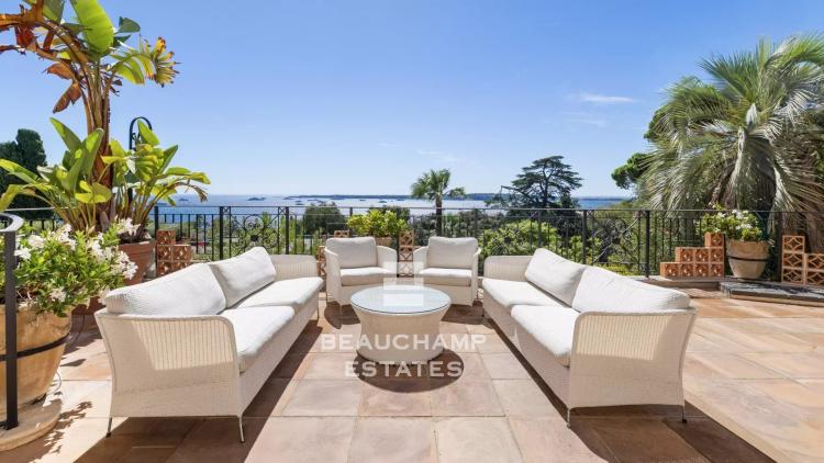 Propriété de charme  7 chambres avec vue mer panoramique - Cannes Basse Californie