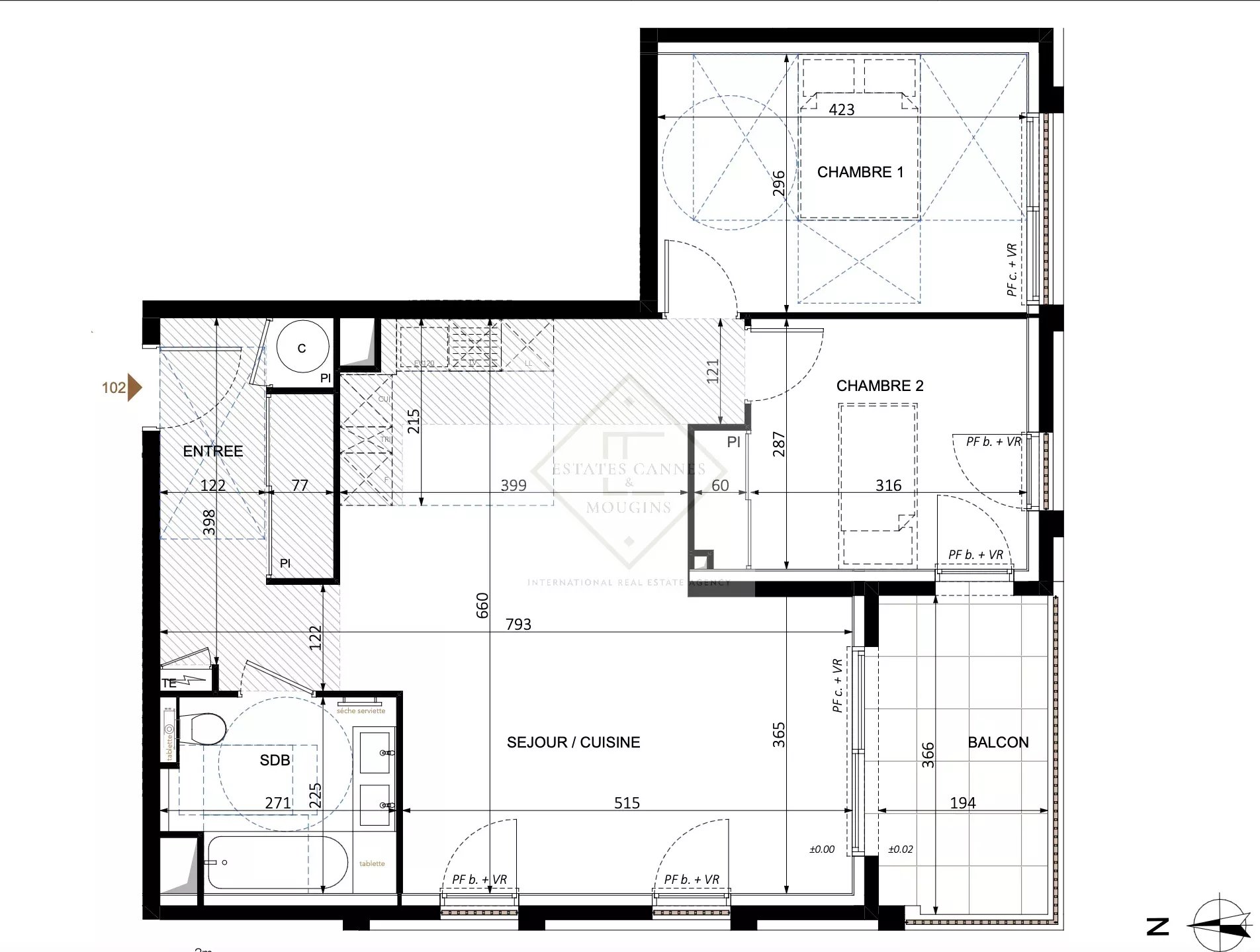 Appartement neuf proche plage à Juan-les-Pins – rare opportunité