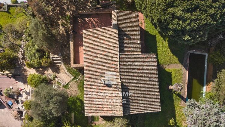 Propriété 5 chambres à rénover avec vue mer panoramique - Cannes - La Croix-des-Gardes