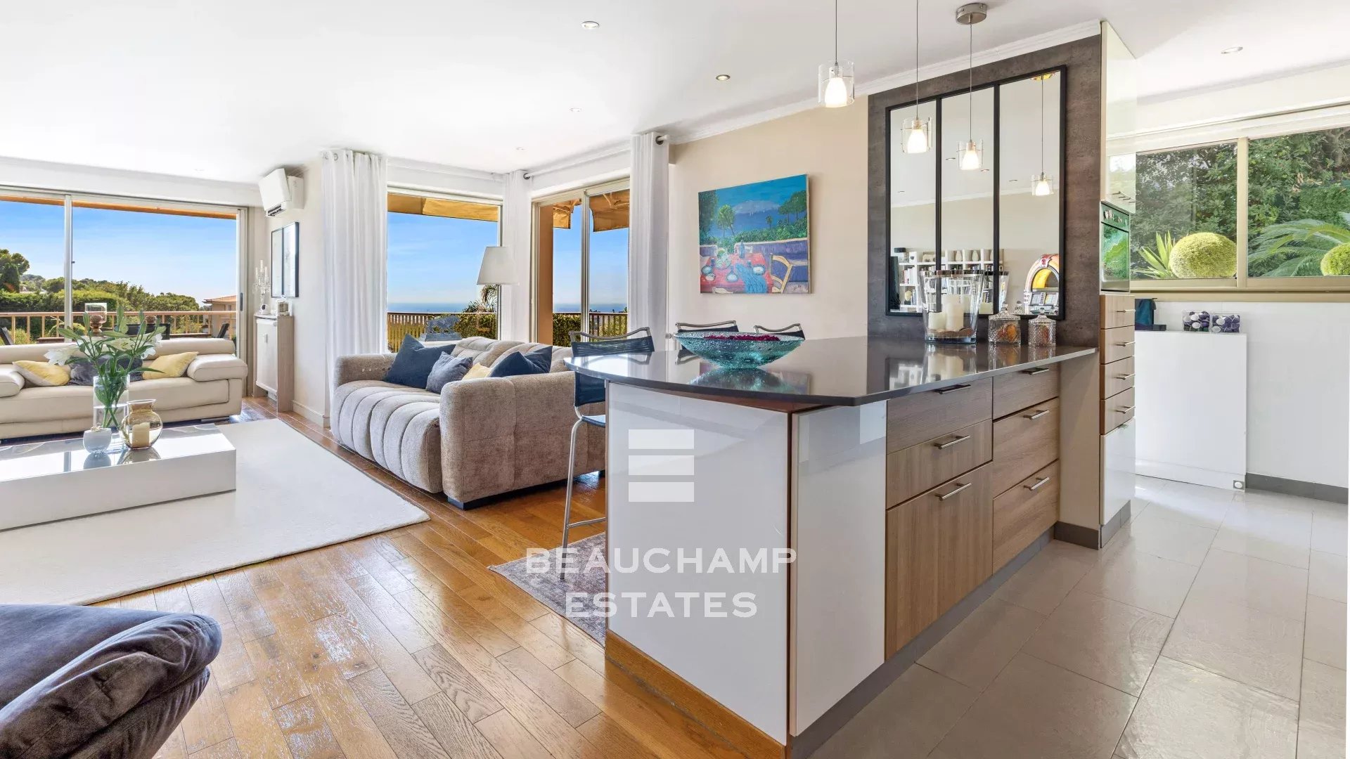 Appartement 2 chambres avec vue mer et terrasse  - Le Cannet