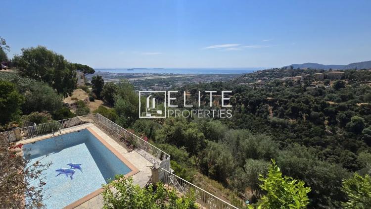 MAISON DE 155 m² + PISCINE & VUE MER  – MANDELIEU-LA-NAPOULE