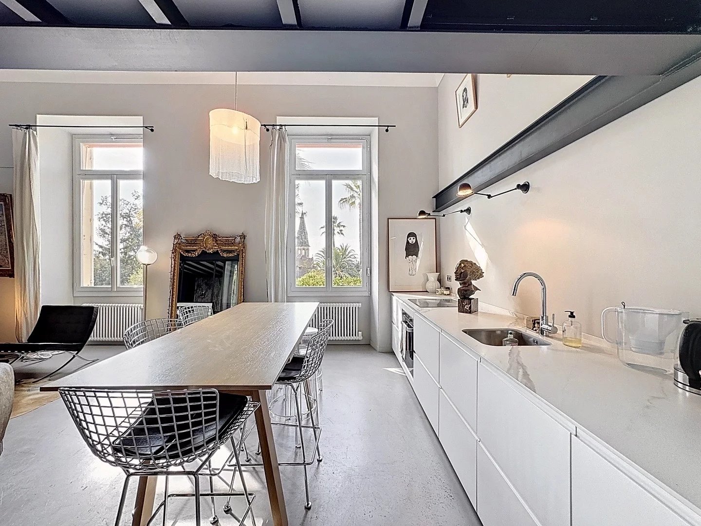 Le Californie – Loft 3 pièces rénové avec vue mer