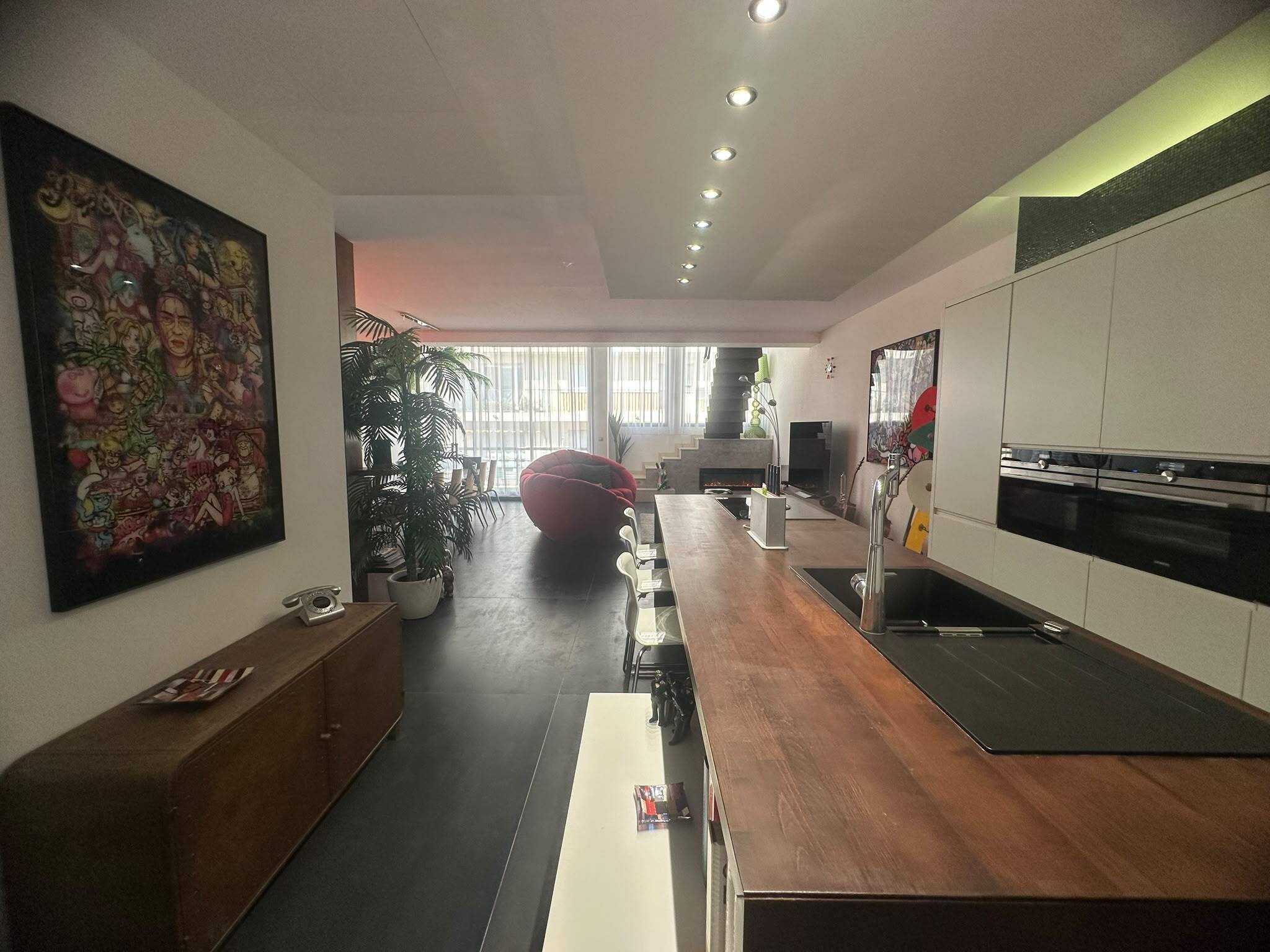 Antibes – Loft d’architecte de 210 m², trois terrasses et vue mer à 180°