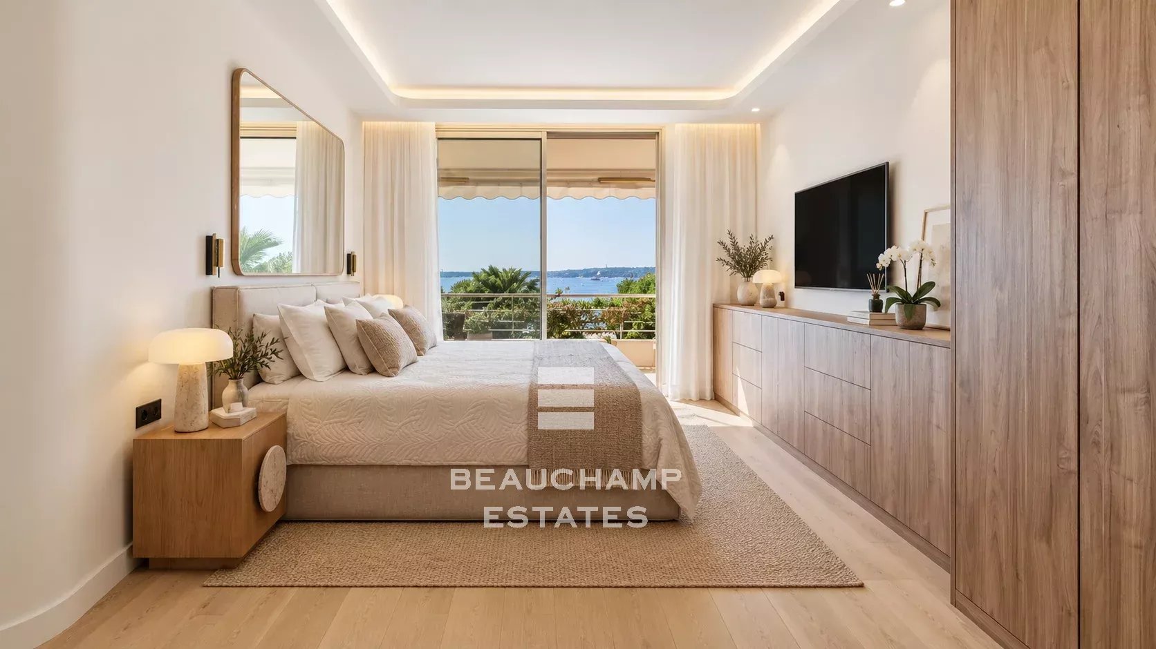 Appartement 3 chambres avec vue mer - Cannes  Palm Beach