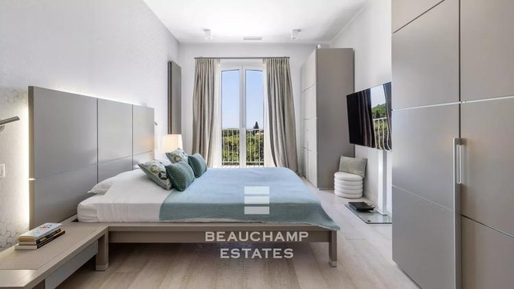 Villa 5 chambres néo-provençale avec aperçu mer - La Roquette-sur-Siagne
