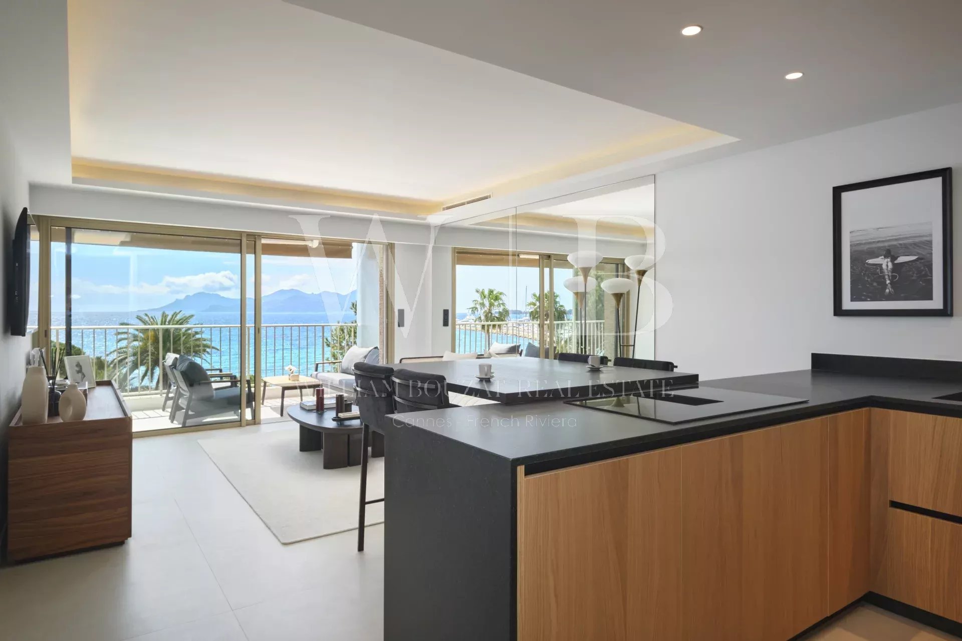 Cannes, la Croisette - Vue mer panoramique à couper le souffle - Prestigieuse Résidence