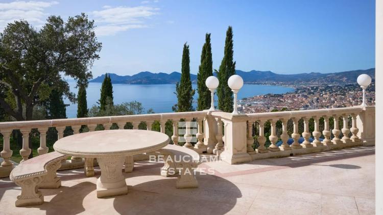 Villa vue mer panoramique - Cannes californie