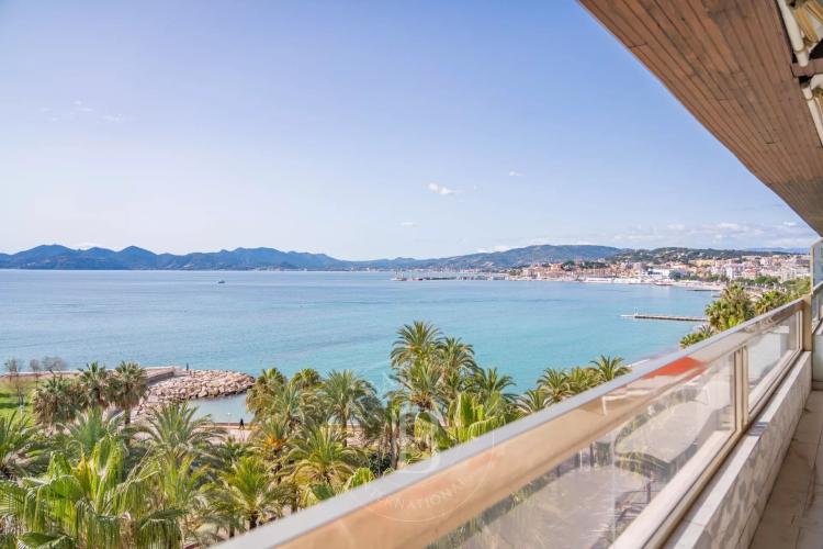CANNES CROISETTE - 3 PIÈCES - TERRASSE - VUE MER PANORAMIQUE