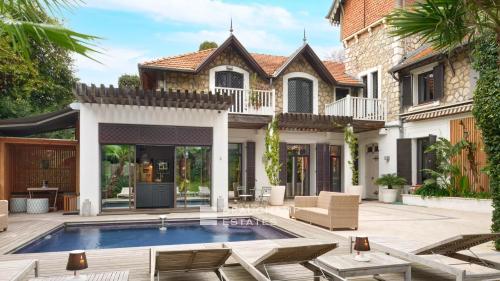 villa avec piscine calme - Cannes Montfleury