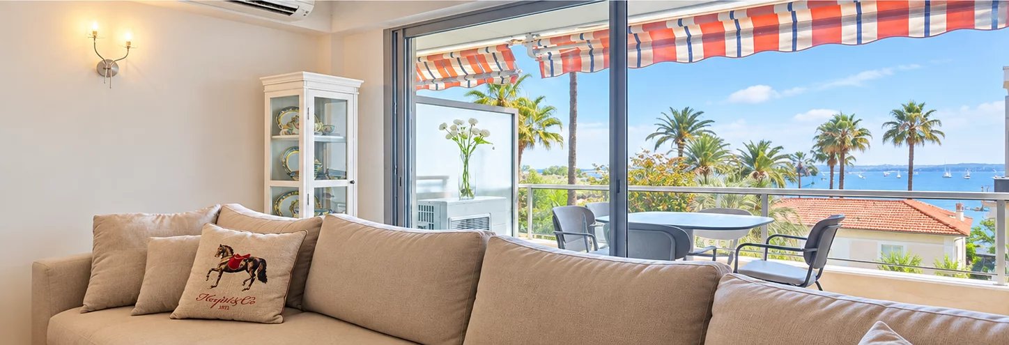 Cannes Basse Californie – Appartement 3 pièces - Terrasse - Vue mer - Parking