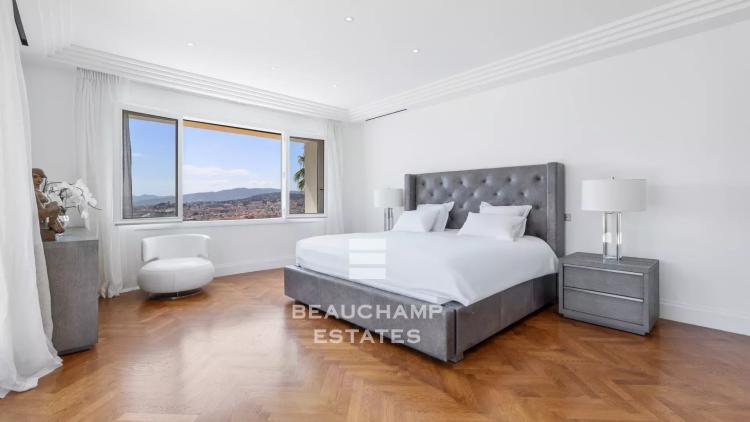Villa 7 chambres Belle Époque avec vue mer  - Cannes Basse Californie