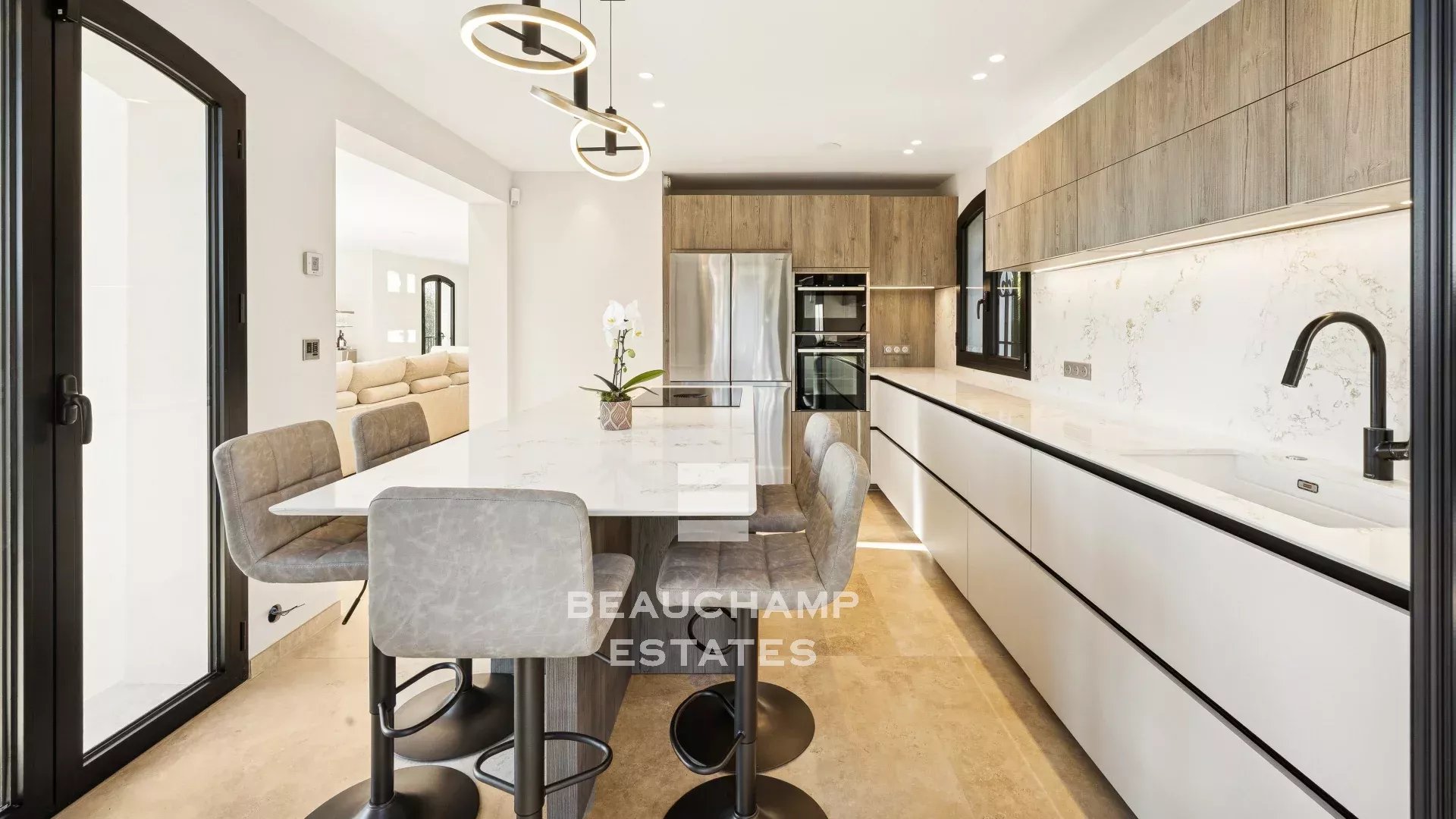 Villa contemporaine avec vue mer 5 chambres - Le Cannet