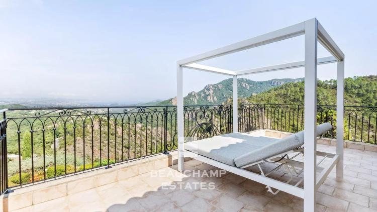 Villa provençale 3 chambres avec vue mer panoramique - Fréjus