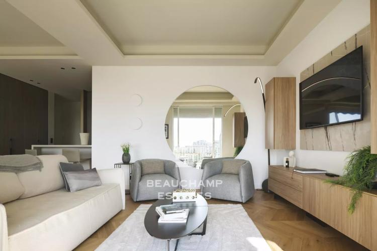 Appartement 3 chambres avec vue mer – Cannes Croisette
