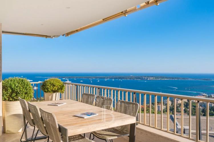 CANNES CALIFORNIE - VUE MER PANORAMIQUE - PISCINE - 4 PIECES