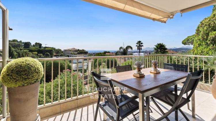 Appartement 2 chambres avec vue mer et terrasse  - Le Cannet