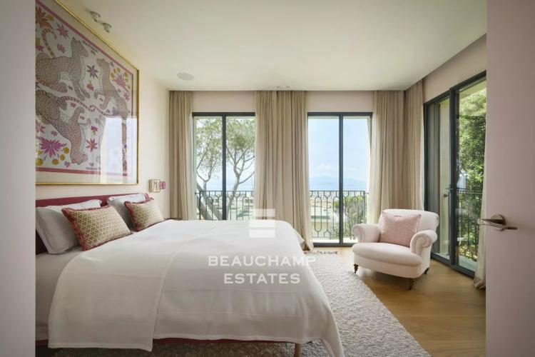 EXCLUSIVITE  - Villa néo provençale rénovée avec vue mer panoramique - Cannes