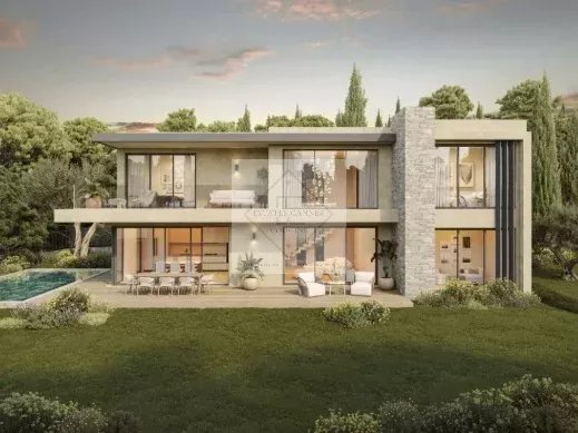 VILLA CONTEMPORAINE – EMPLACEMENT PRIME À MOUGINS