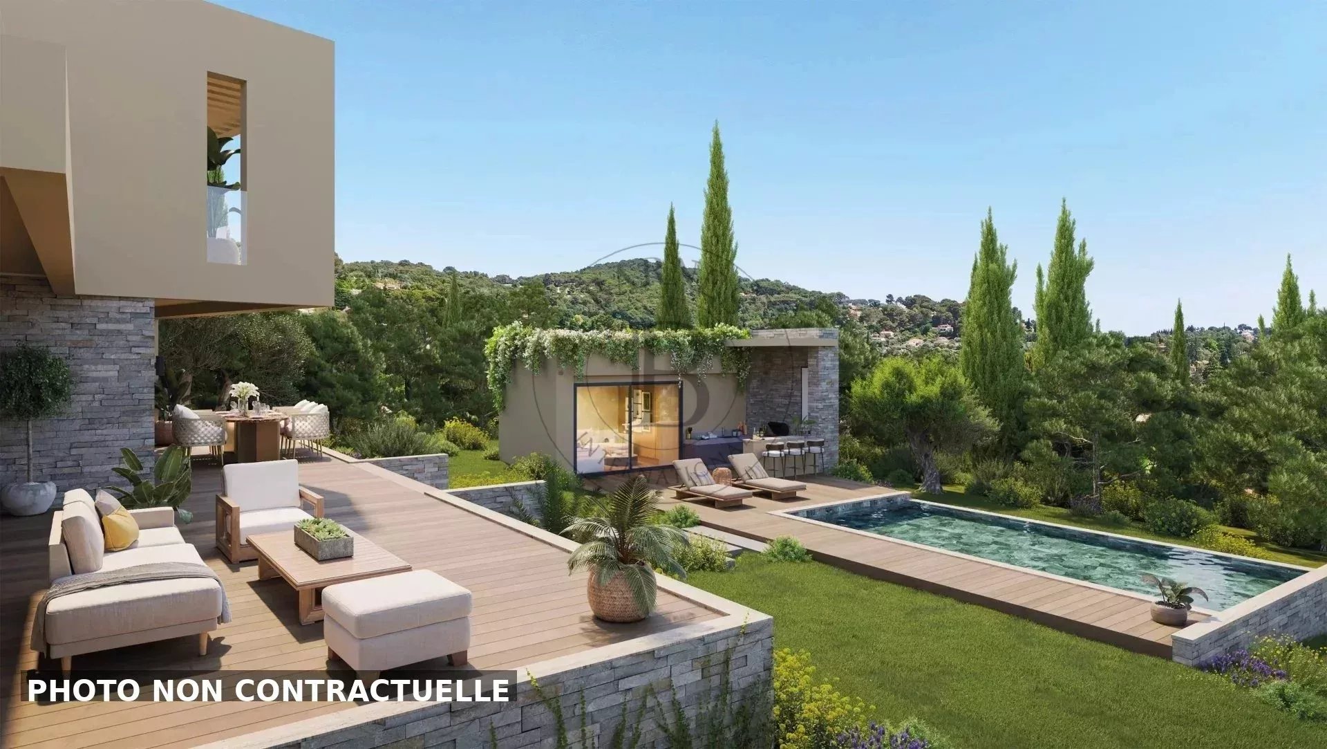 MOUGINS - DOMAINE FERMÉ - VILLA NEUVE ELIORA