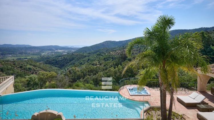 Villa provençale avec vue panoramique sur les collines - Pégomas