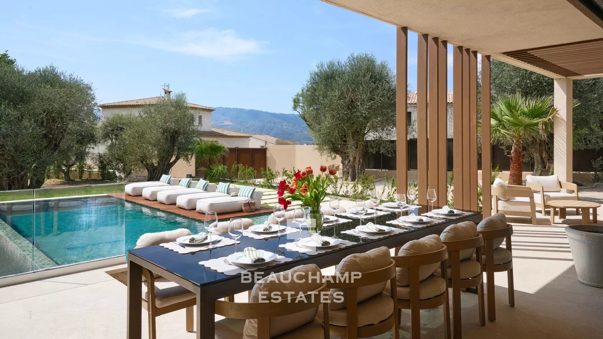 Villa contemporaine de 5 chambres proche de Mougins