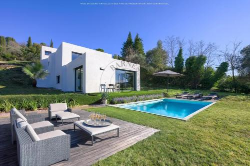 MOUANS SARTOUX - VILLA CONTEMPORAINE - AU CALME