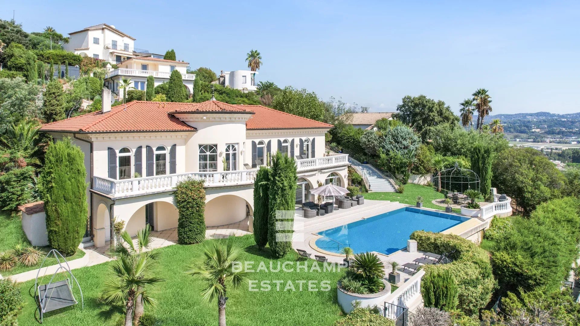 Villa art déco  5 chambres avec vue mer panoramique - Mandelieu-La Napoule