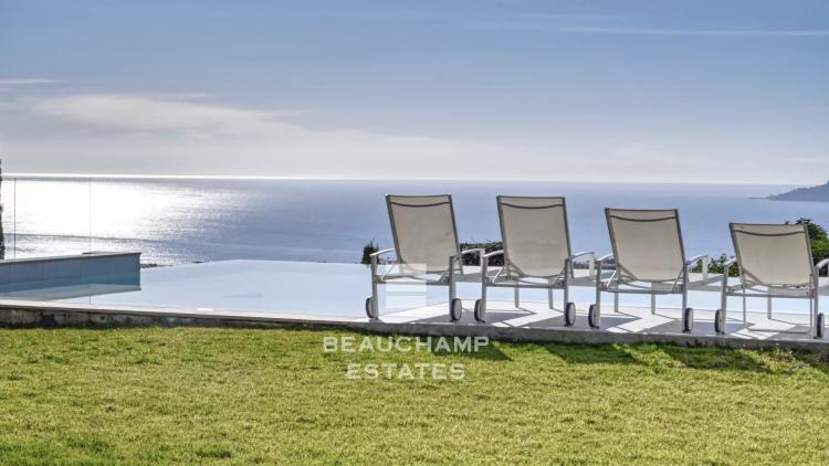 villa contemporaine 5 chambres avec vue mer panoramique - Cannes