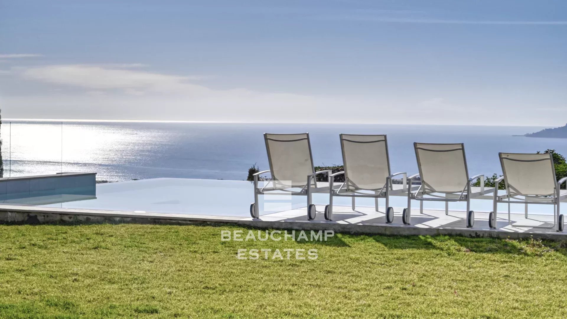 villa contemporaine 5 chambres avec vue mer panoramique - Cannes