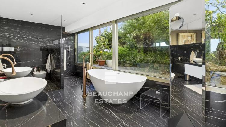 Penthouse 4 chambres avec vue mer - Cannes Californie