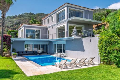 MANDELIEU LA NAPOULE - VUE MER PANORAMIQUE - VILLA 4 CHAMBRES