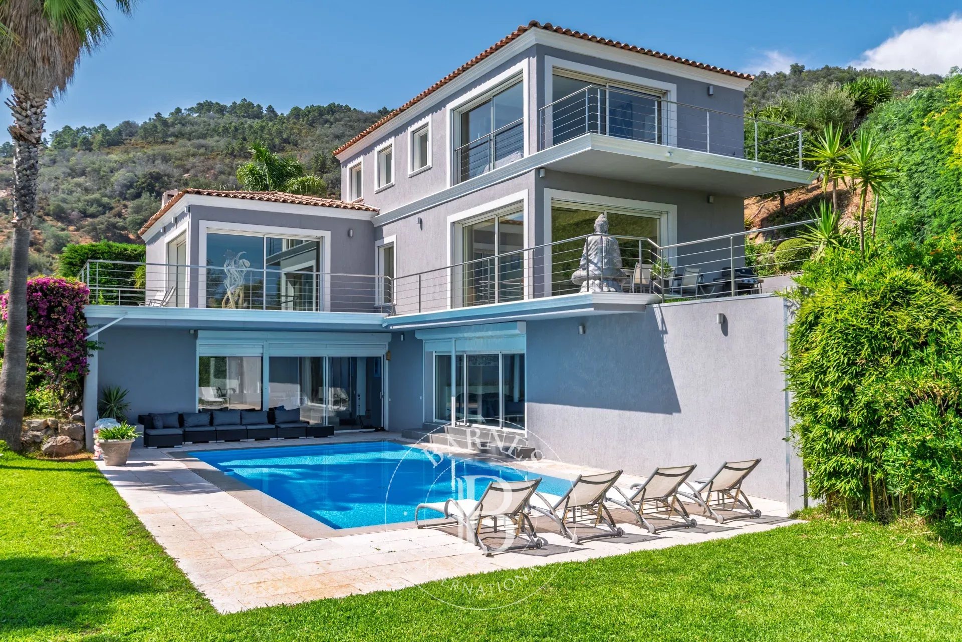 MANDELIEU LA NAPOULE - VUE MER PANORAMIQUE - VILLA 4 CHAMBRES