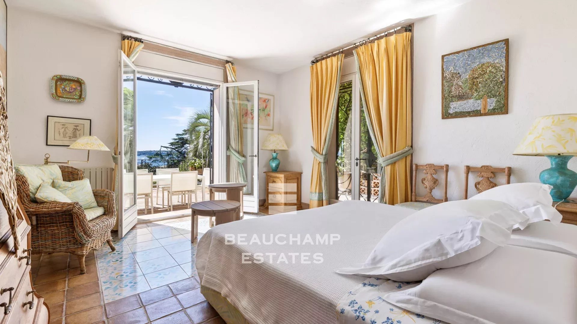 Propriété de charme  7 chambres avec vue mer panoramique - Cannes Basse Californie