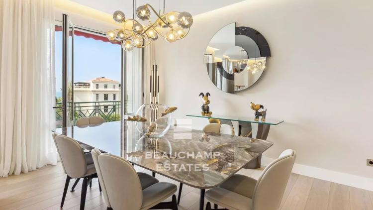 Appartement 3 chambres avec vue mer - Cannes Croisette