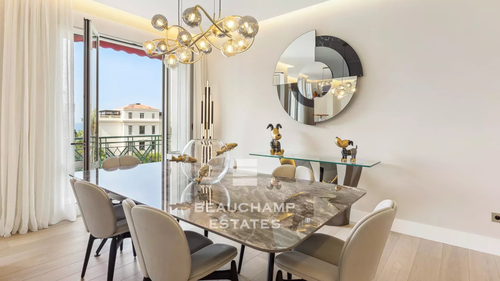 Appartement 3 chambres avec vue mer - Cannes Croisette